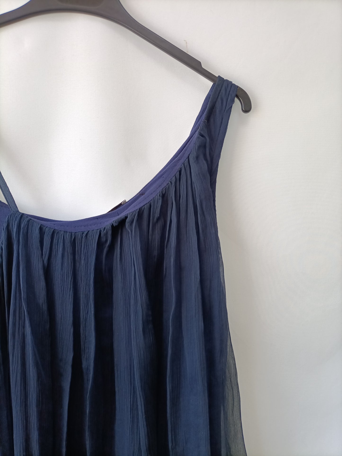 EGERIE. Vestido corto azul T.u(s)