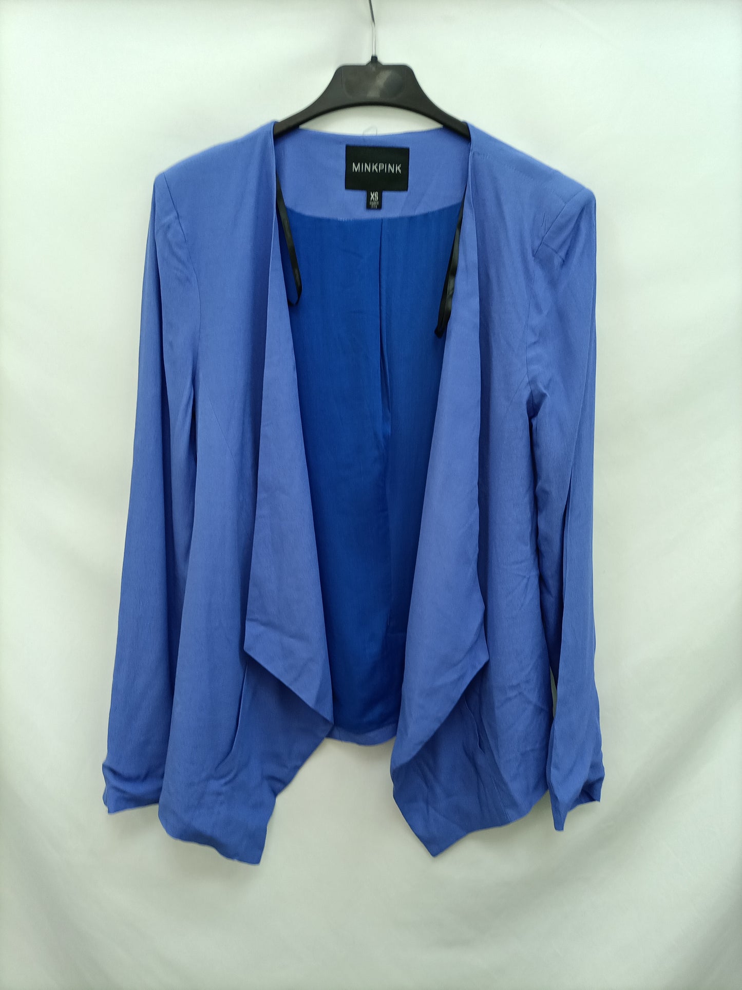 MINKPINK. Blazer azul klein fluida T.xs