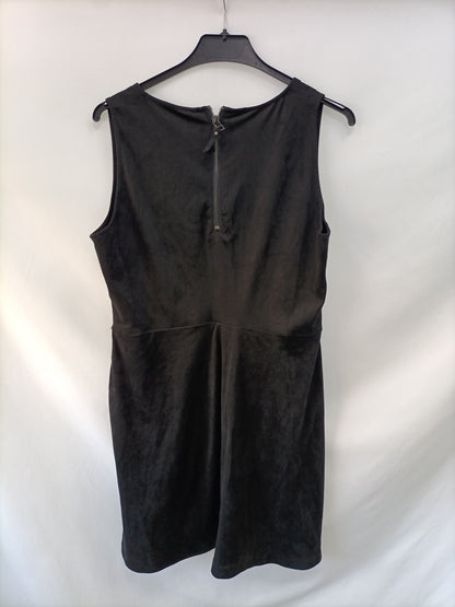 STRADIVARIUS.Vestido antelina T.L