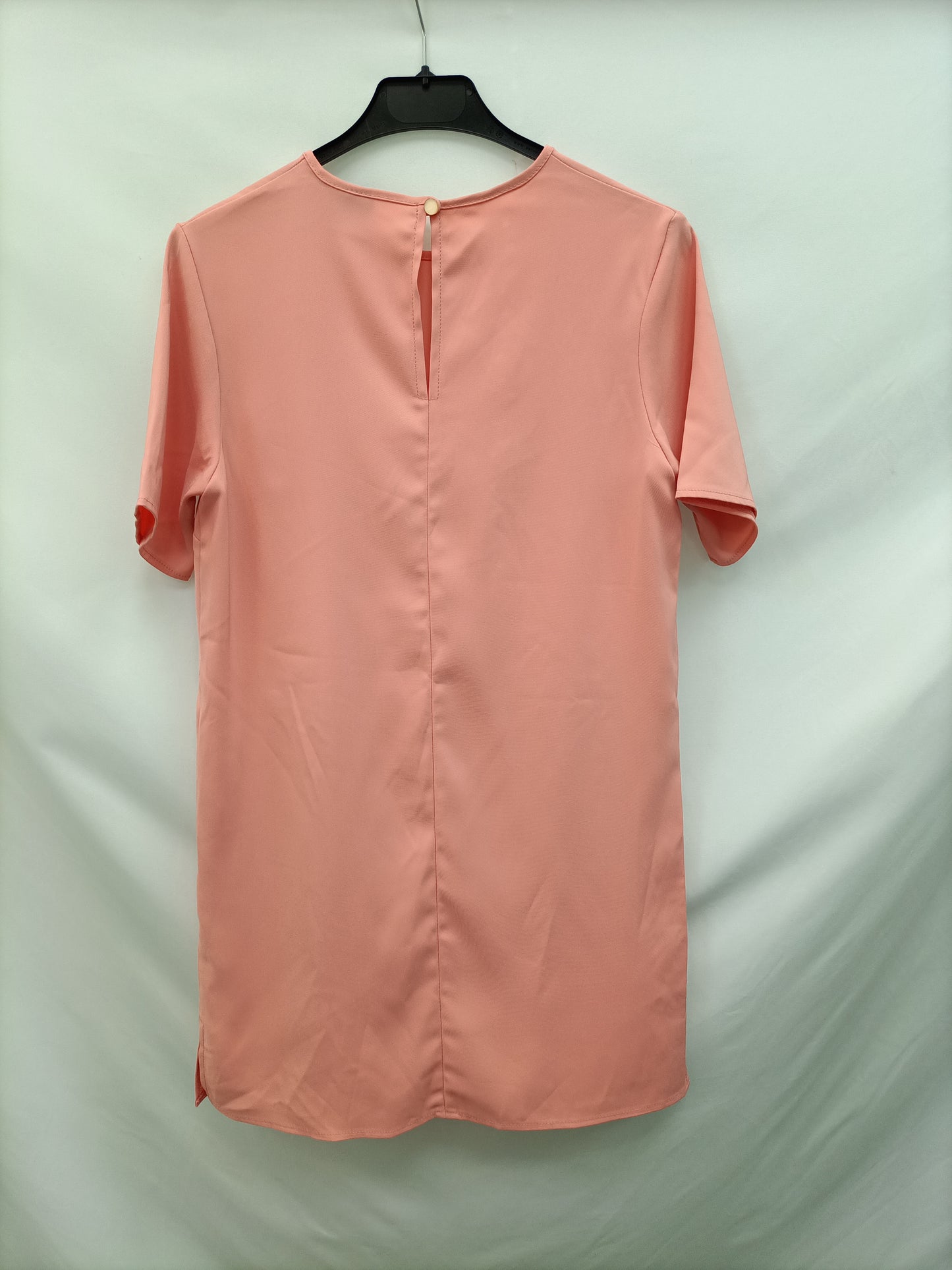 ASOS. Vestido corto rosa salmón T.34