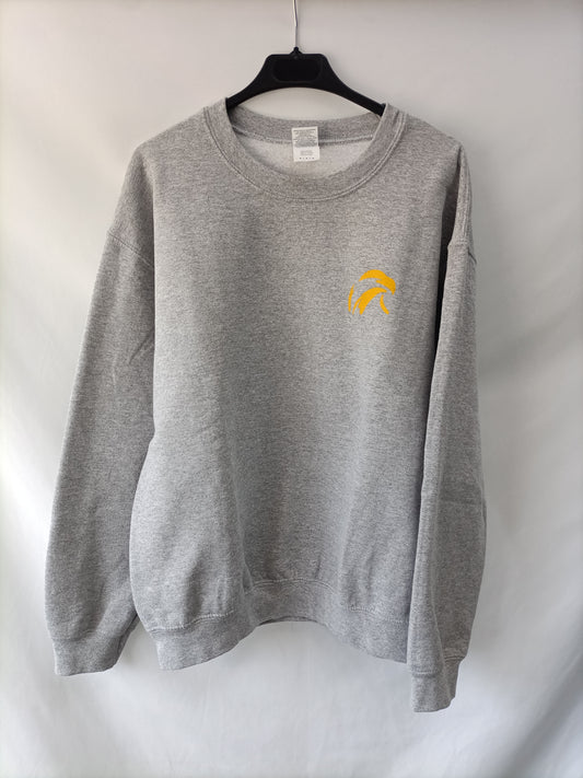 OTRAS. Sudadera gris "el Águila" T.m