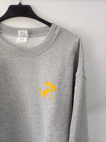 OTRAS. Sudadera gris "el Águila" T.m