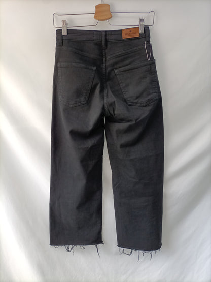 MIINTODAY. Pantalón ancho negro T.u(34)