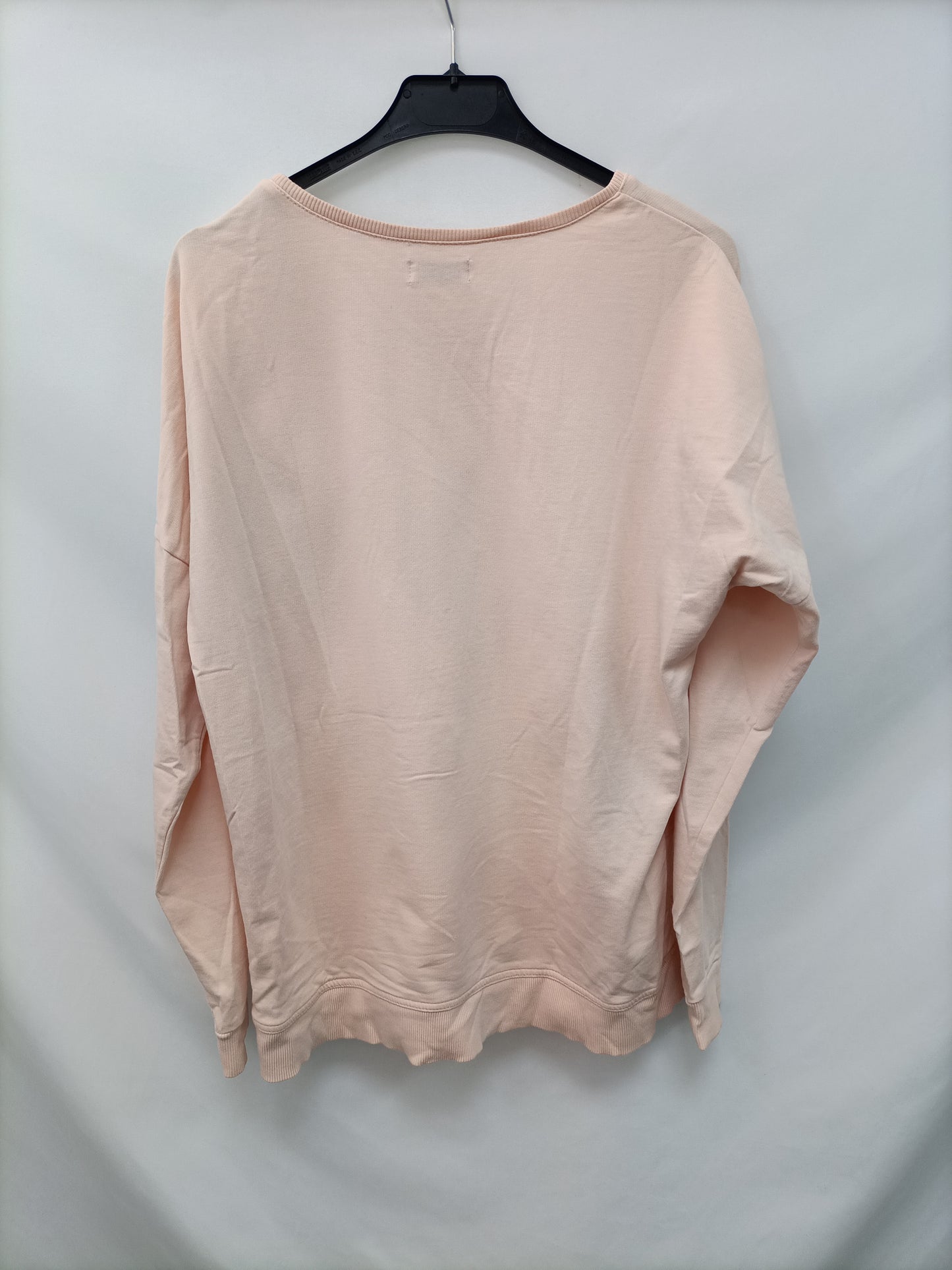 PULL&BEAR. Sudadera rosa flores T.m