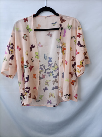 OTRAS. Kimono rosa mariposa T.s