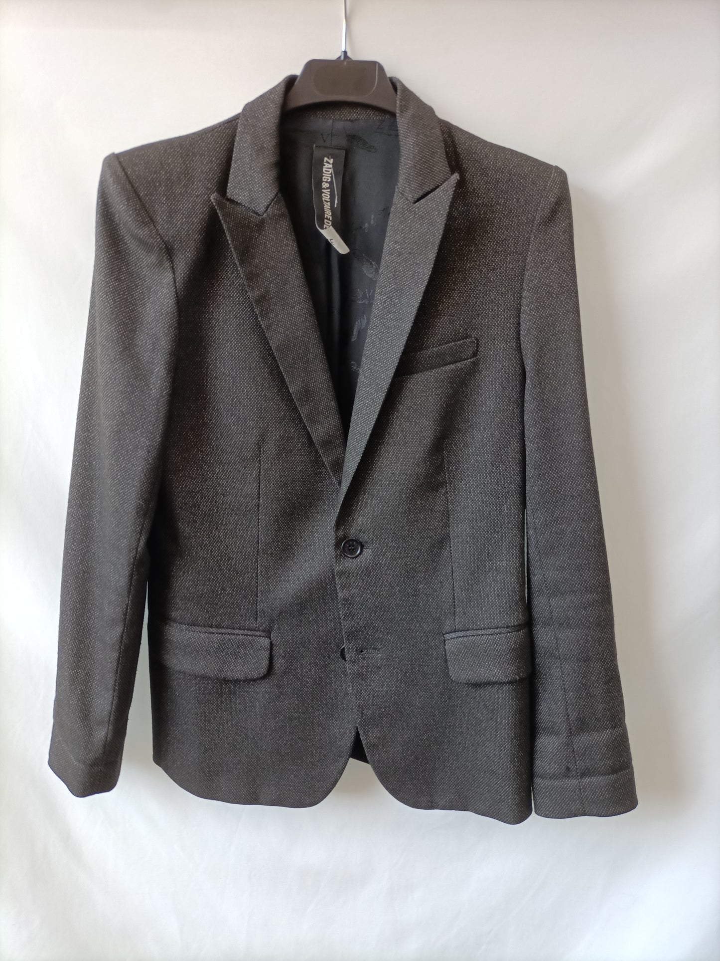 ZADIG&VOLTAIRE.Blazer gris T.m