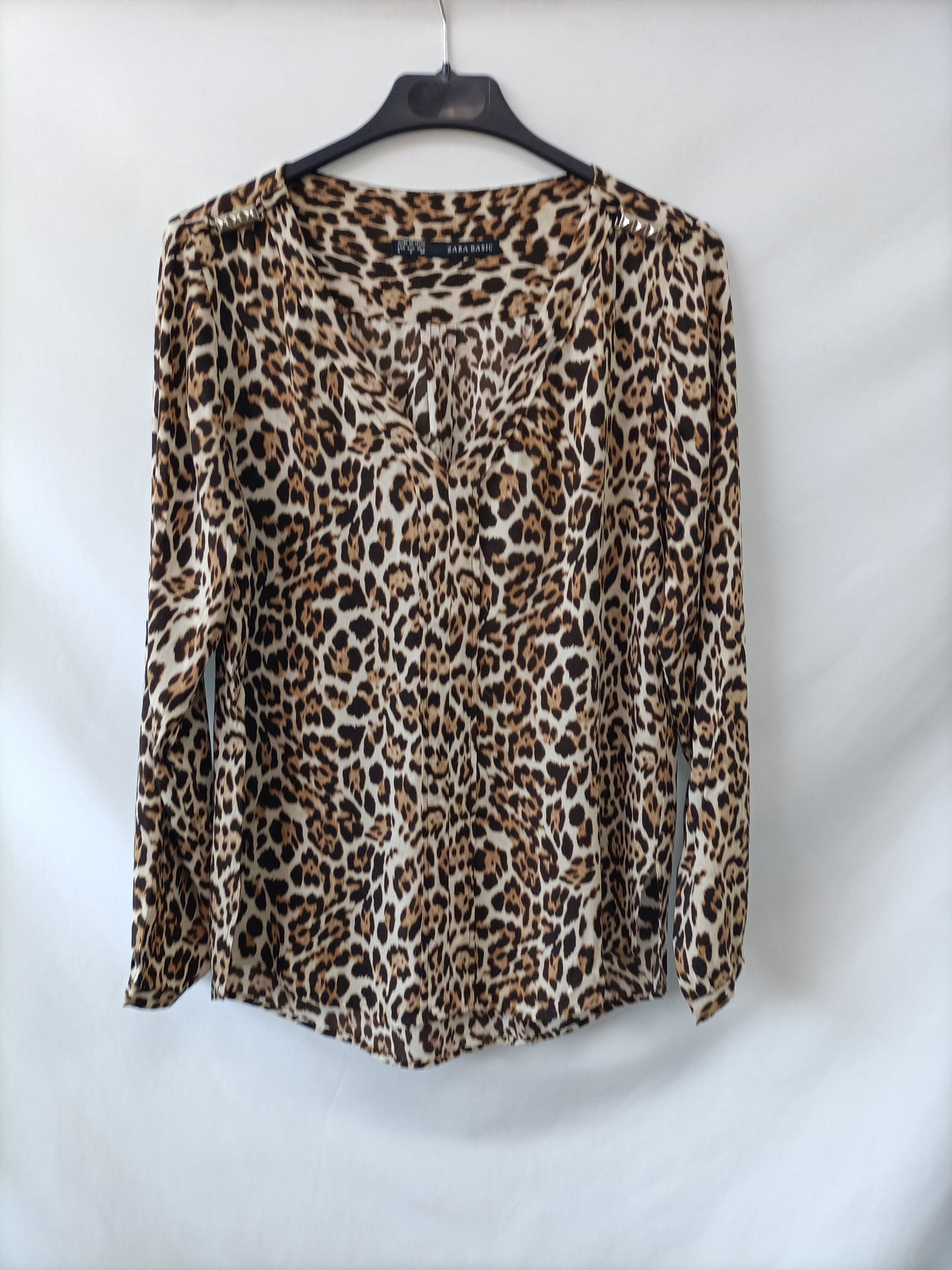 ZARA. Blusa animal print T.s