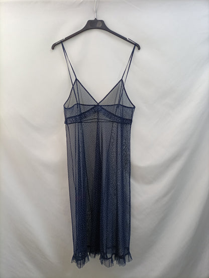 OTRAS. Vestido tull azul T.u(s)