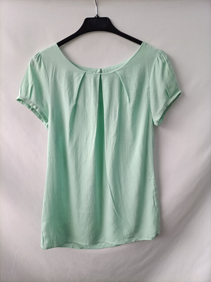 LEFTIES. Blusa verde palo T.s