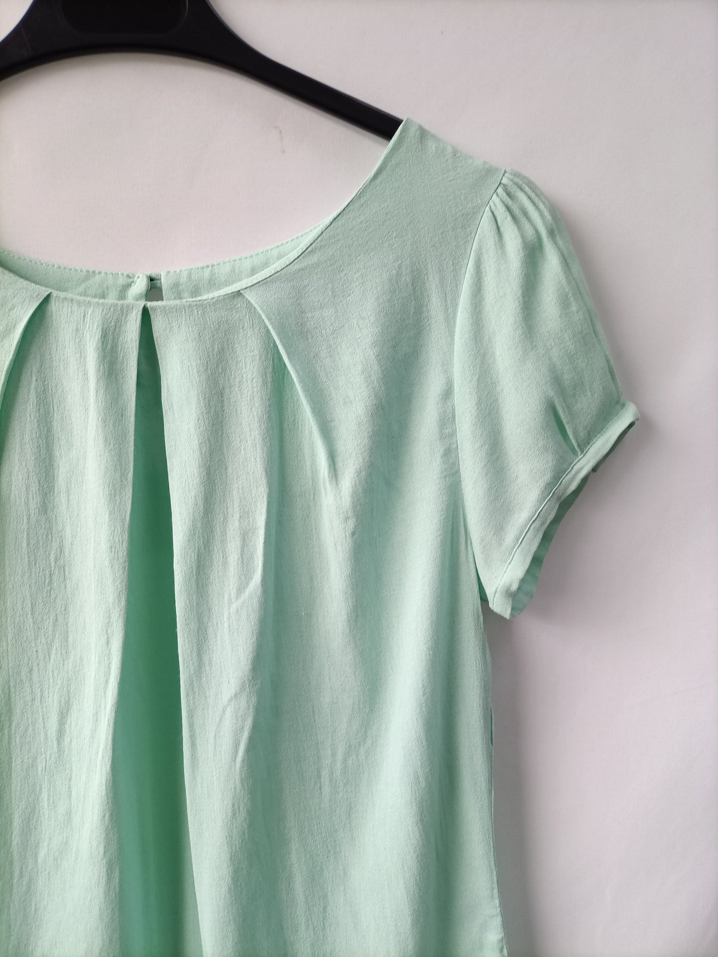 LEFTIES. Blusa verde palo T.s