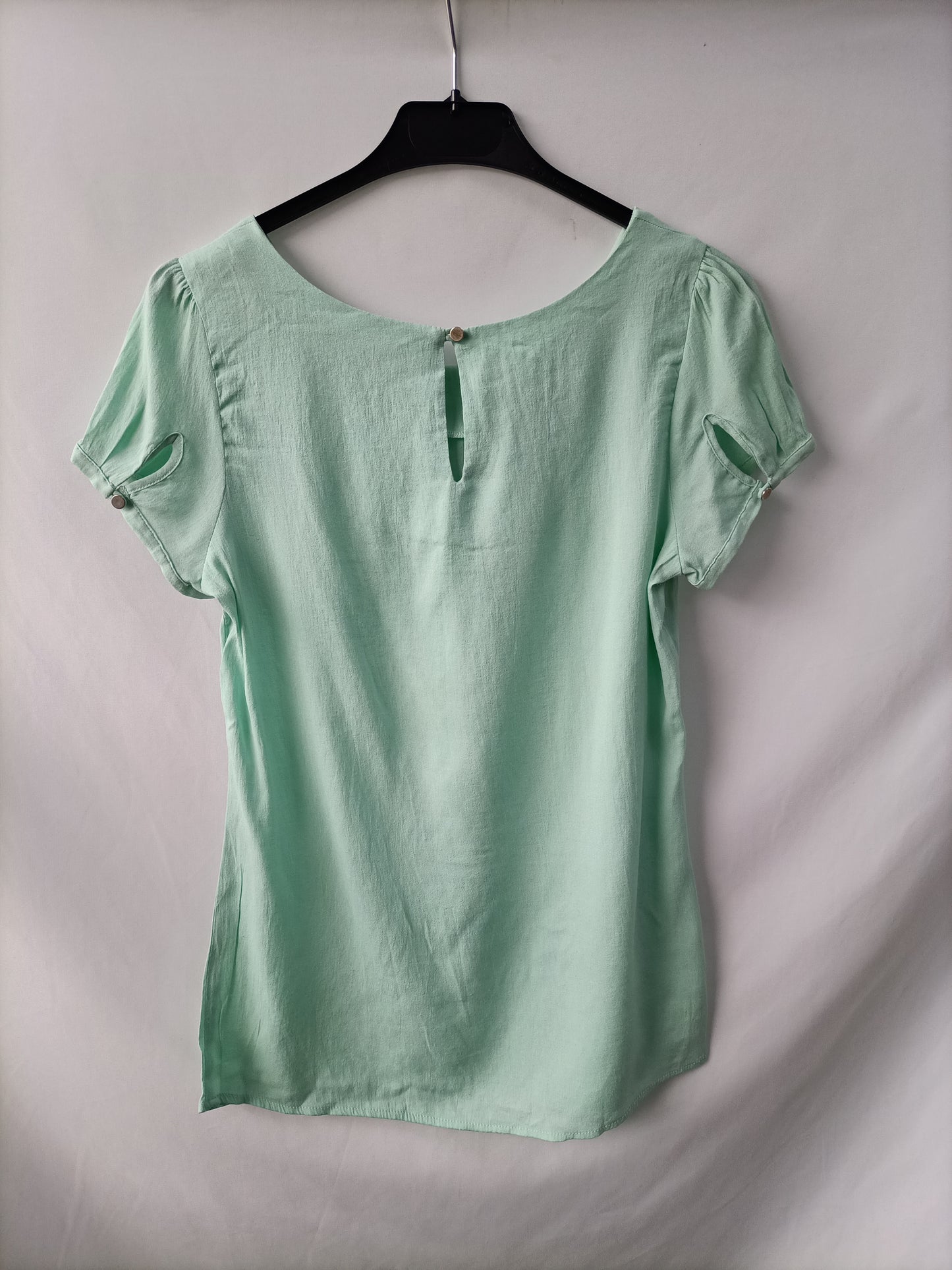 LEFTIES. Blusa verde palo T.s