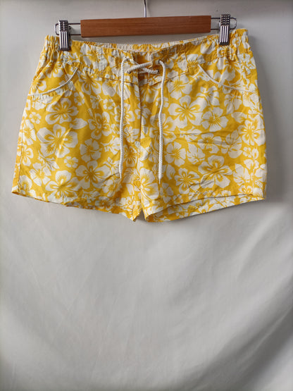 CHANGLUN. Shorts flores hawaianas T.l