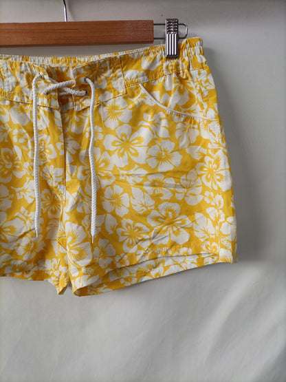 CHANGLUN. Shorts flores hawaianas T.l