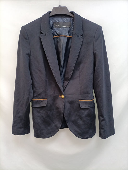 ZARA.Blazer azul T.m