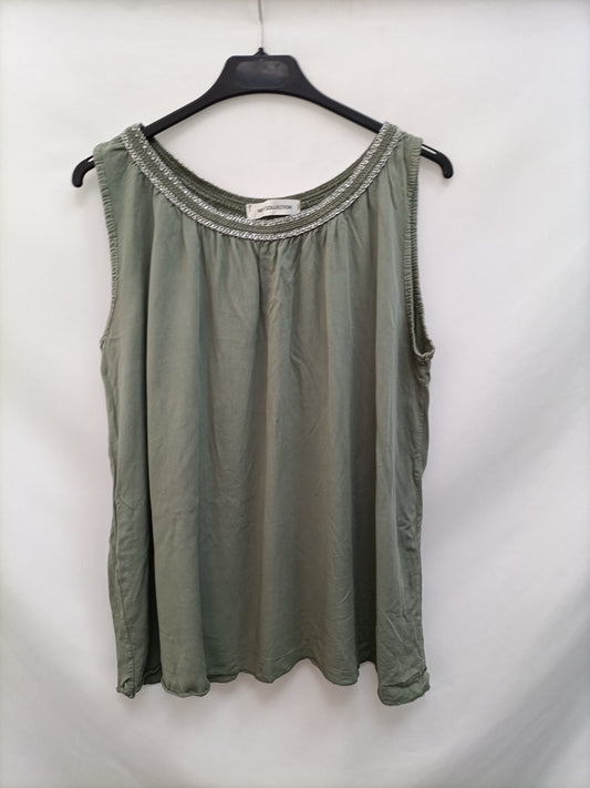 NEW COLLECTION. Top verde hilos T.u(m)