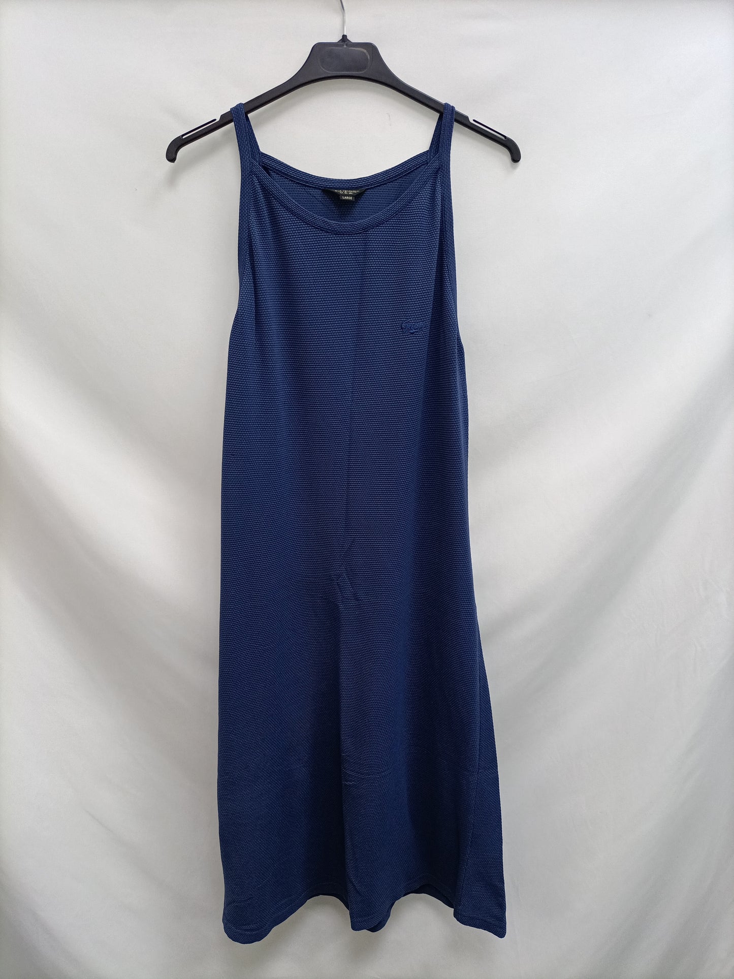 GUESS. Vestido midi azul T.u(m)