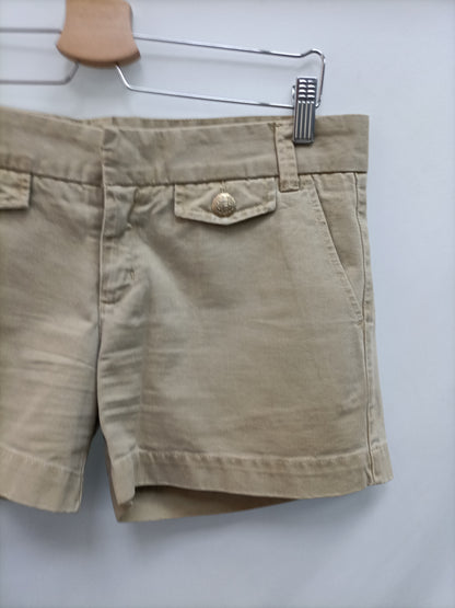 ZARA. Shorts beige T.40