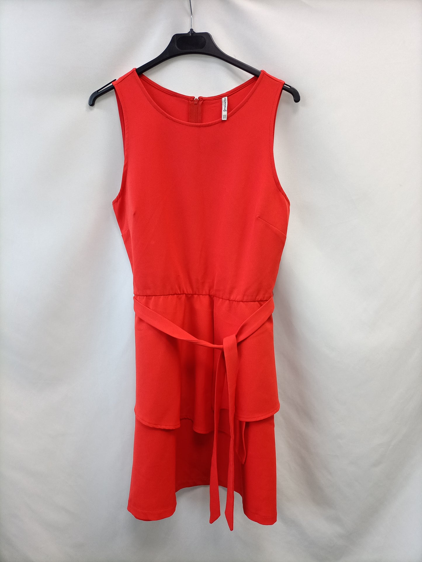 STRADIVARIUS.Vestido rojo T.M