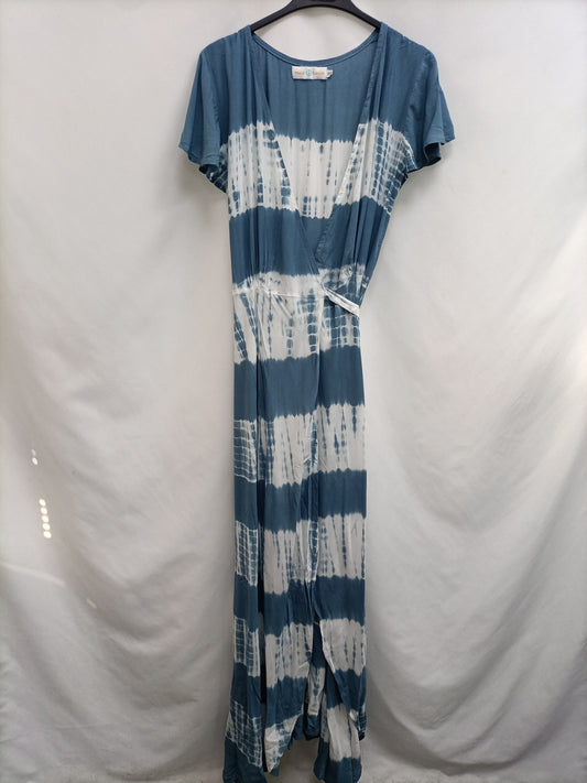 MELE BEACH. Vestido largo tie dye T.u(s/m)