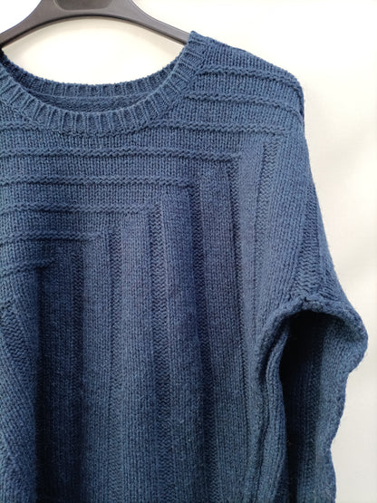 ZADIG&VOLTAIRE. Jersey azul aberturas. T s