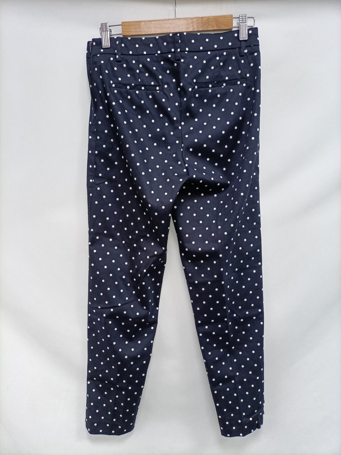 EASY WEAR. Pantalón azul Lunares T.36