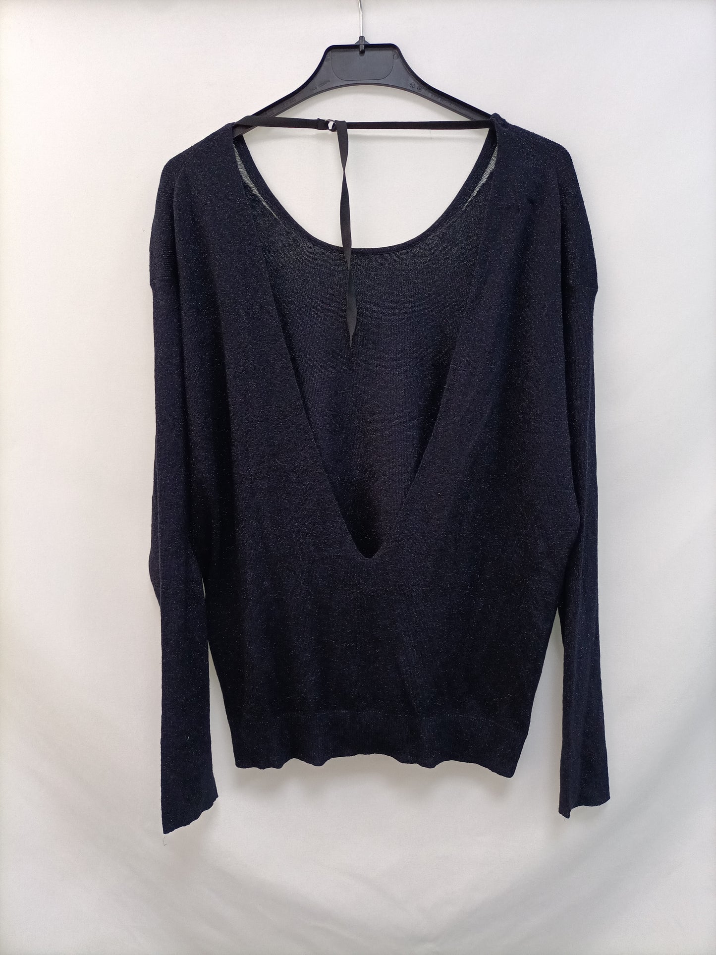 ZADIG& VOLTAIRE. Jersey azul hilos T.m