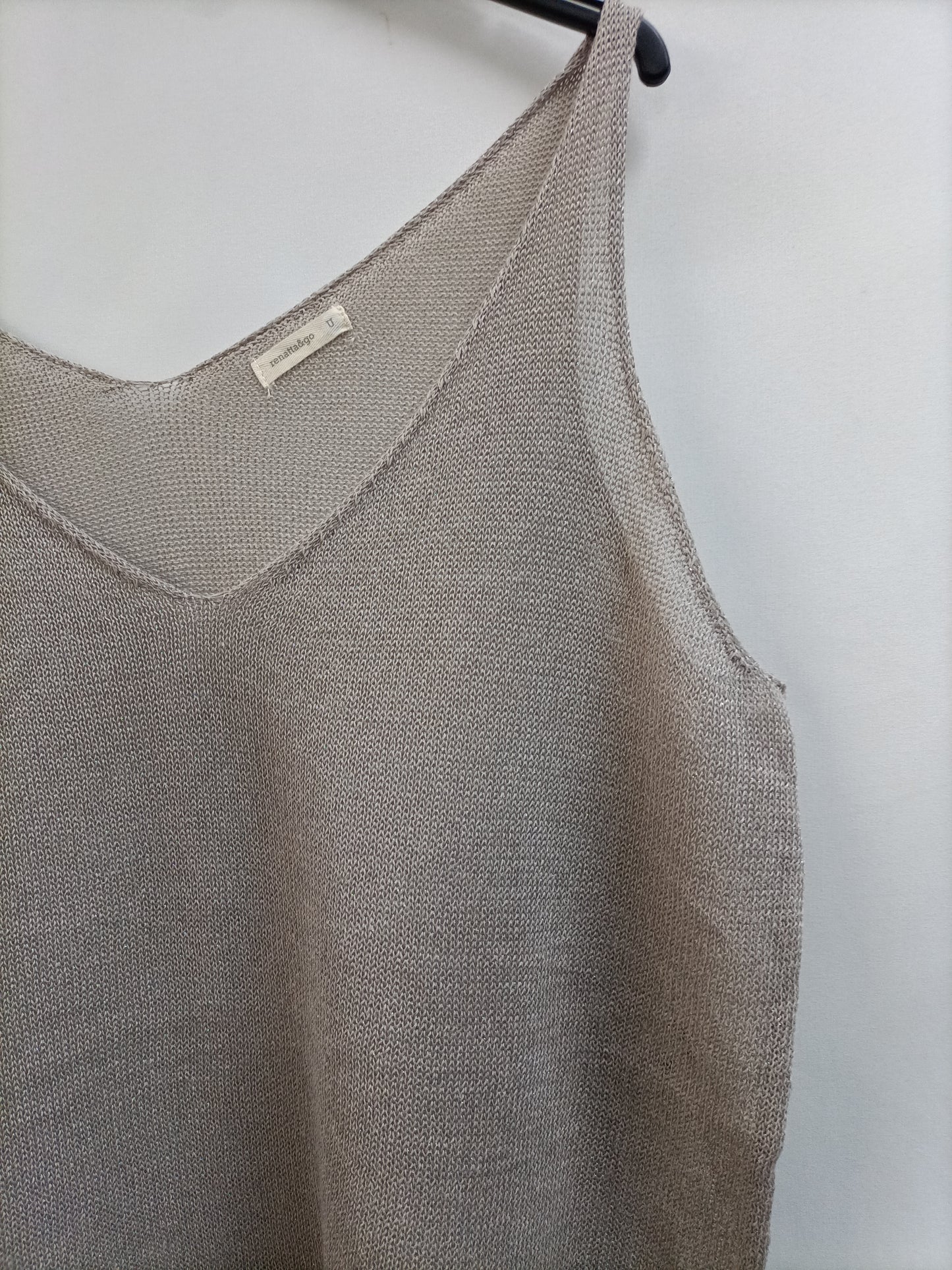 RENATTA&GO. Top beige punto Tu(m/l)