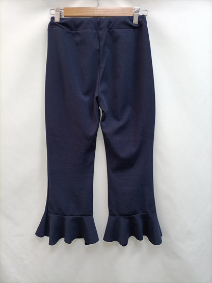 OTRAS. Pantalón elástica azul T.u