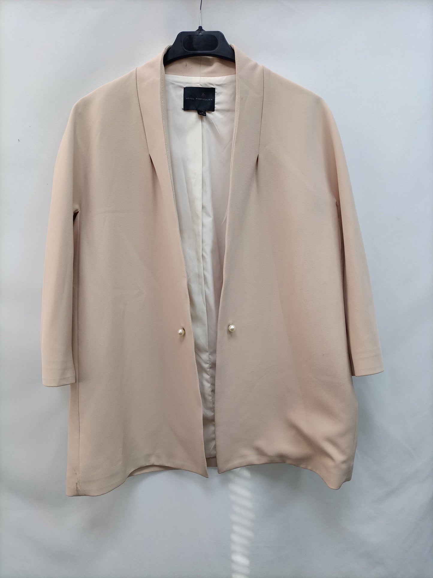 HOTEL PARTICULIER. Blazer rosa palo T.s (tara)