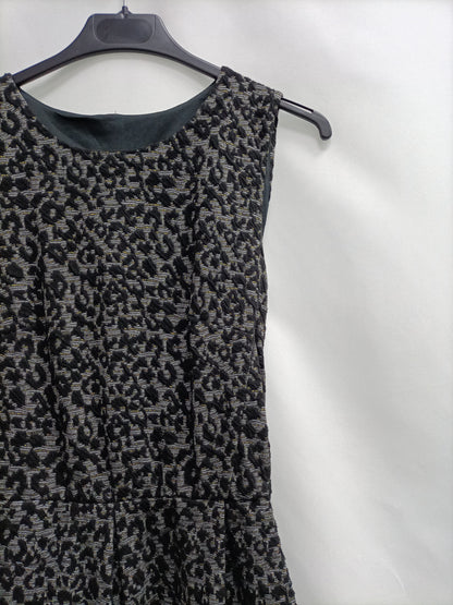 OTRAS. Vestido corto animal print T.u(s)