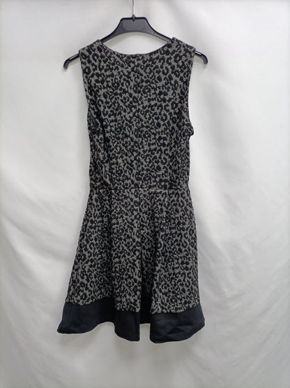 OTRAS. Vestido corto animal print T.u(s)