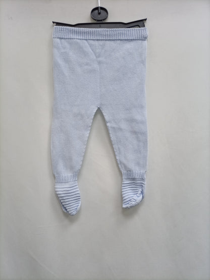 DULCES.Pantalones de punto con pie cerrado 3-6 meses