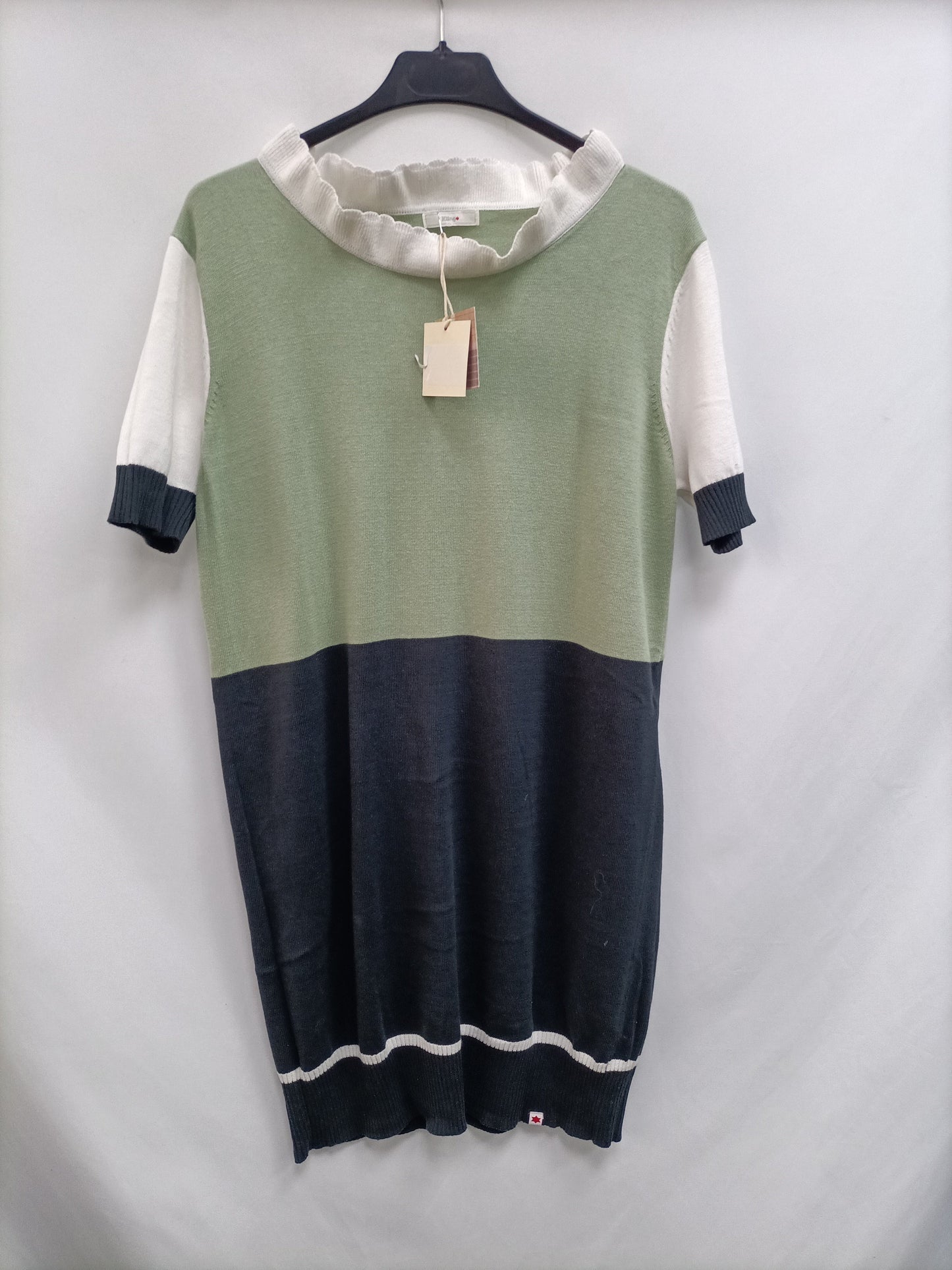 KLING. Vestido punto tricolor T.u(s/m)