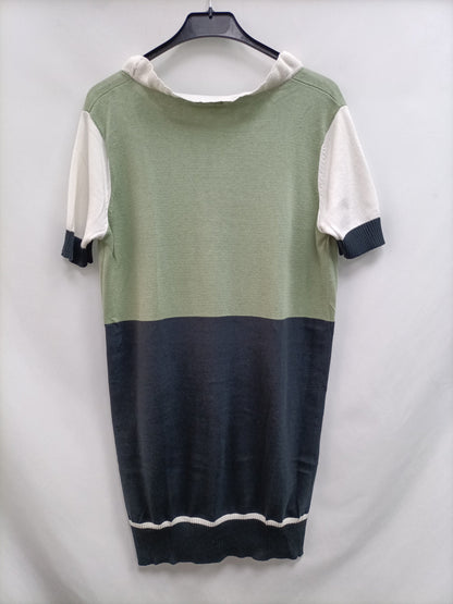 KLING. Vestido punto tricolor T.u(s/m)