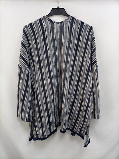 PULL&BEAR. Chaqueta/kimono rayas T.s