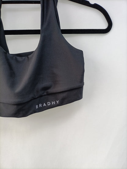 BRADHY. Top deportivo negro T.s