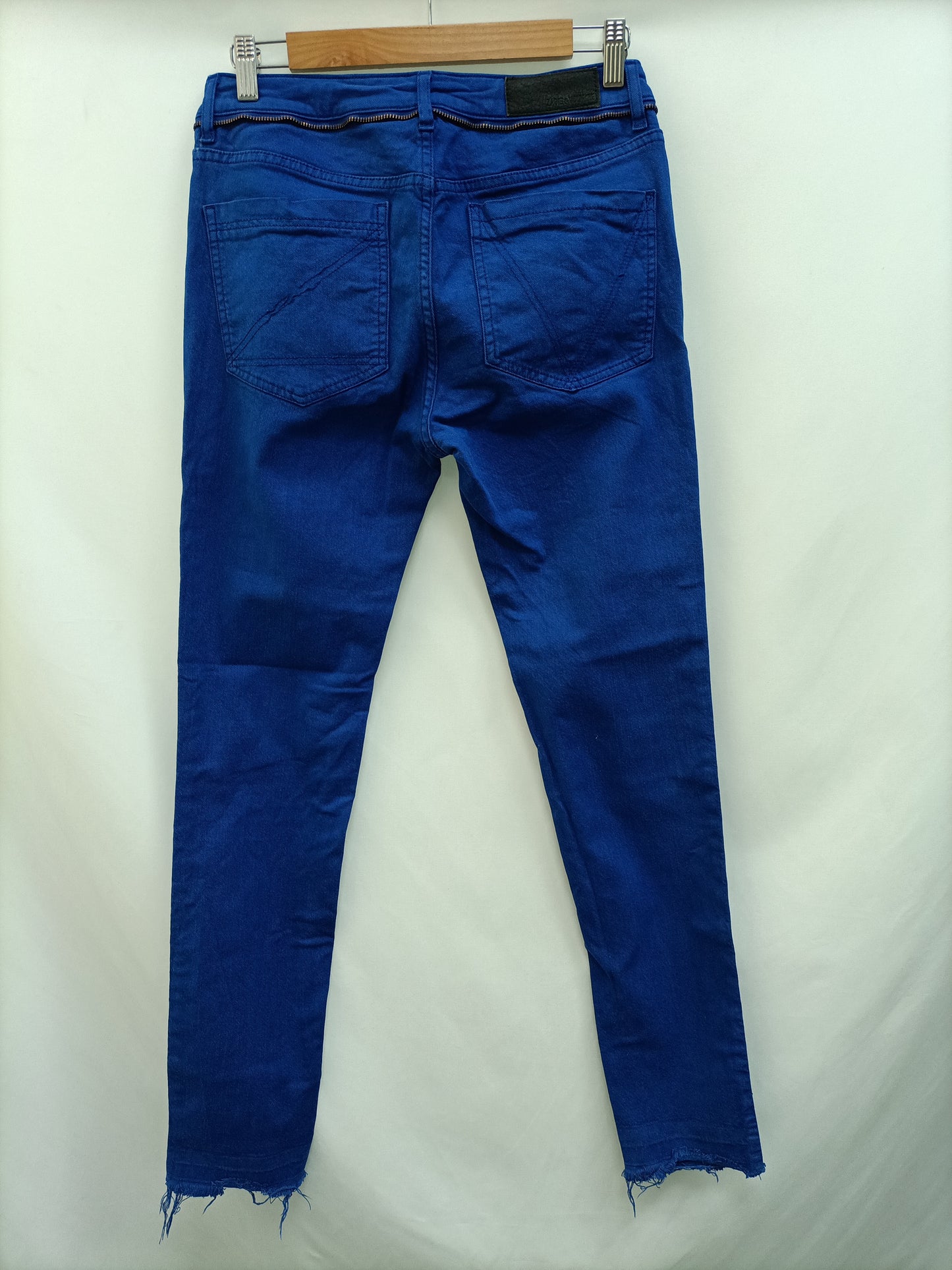 ZADIG&VOLTAIRE. Pantalón denim azul klein T.38