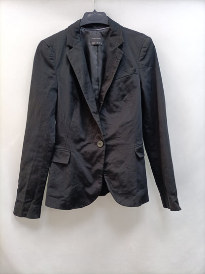 ZARA. Blazer negra entallada T.s