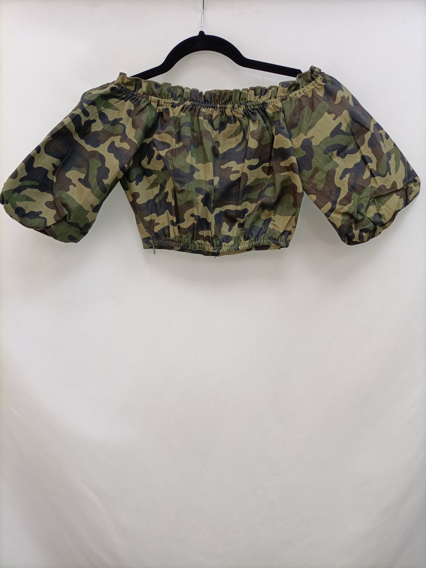 POINT. Croptop camuflaje T.m