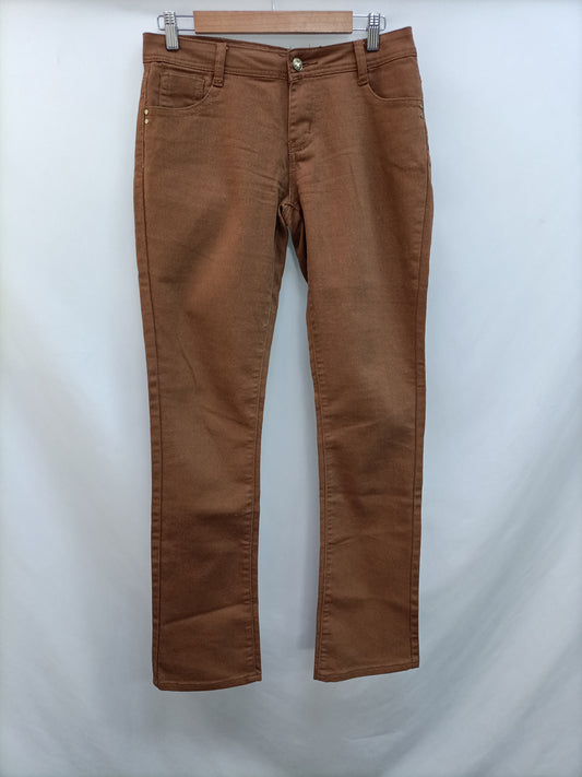 AMICHI. Pantalón teja denim T.40