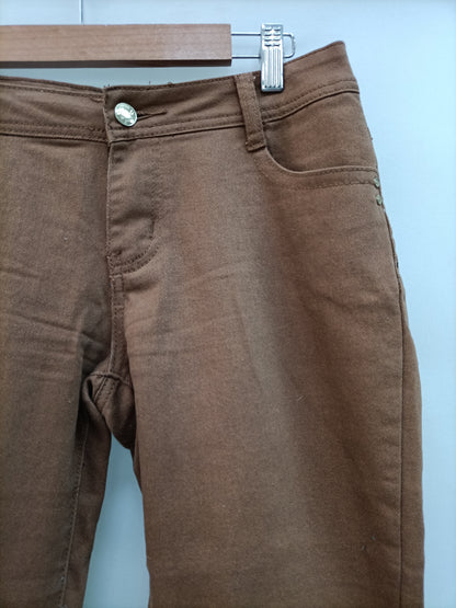 AMICHI. Pantalón teja denim T.40