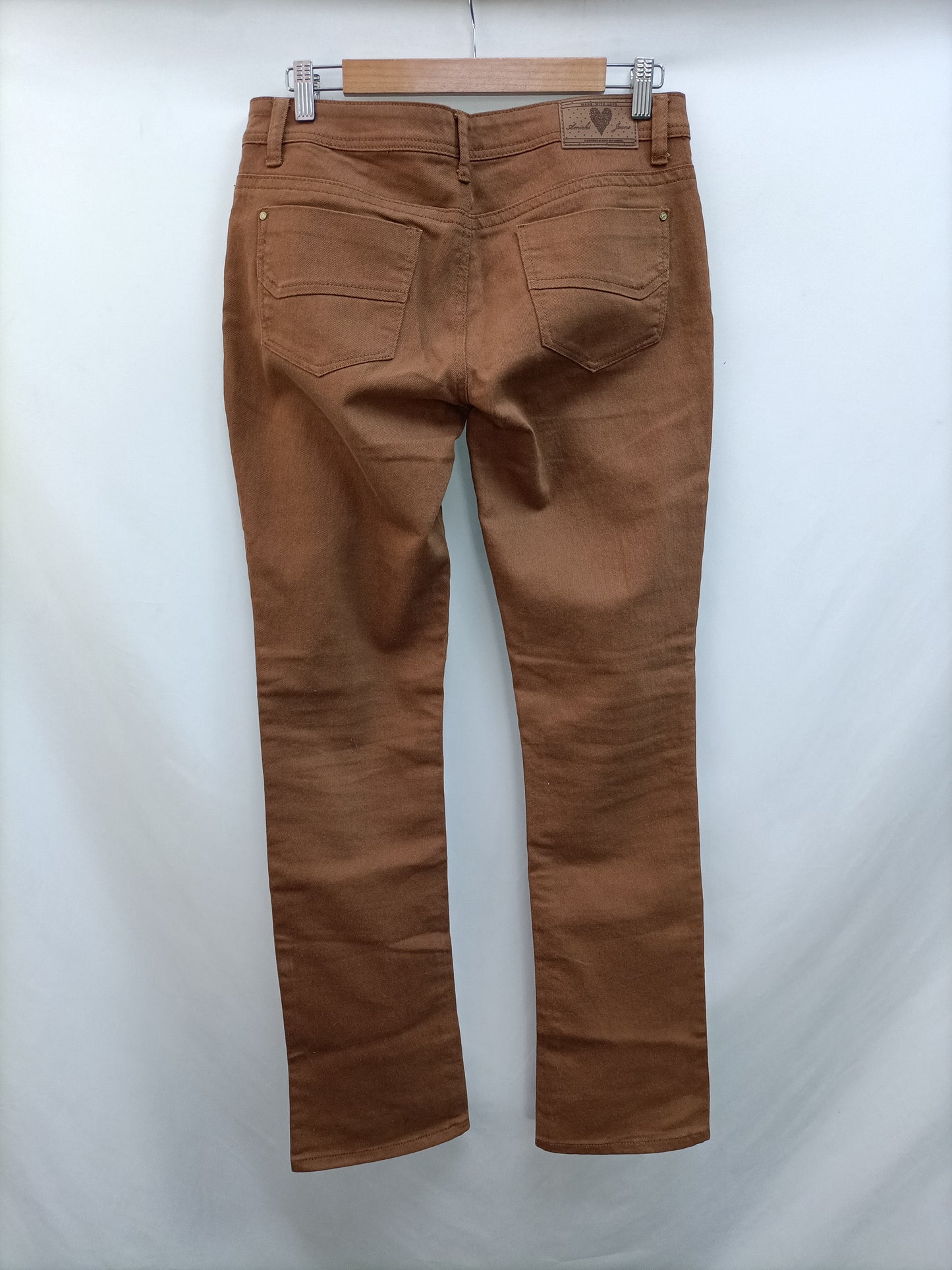 AMICHI. Pantalón teja denim T.40