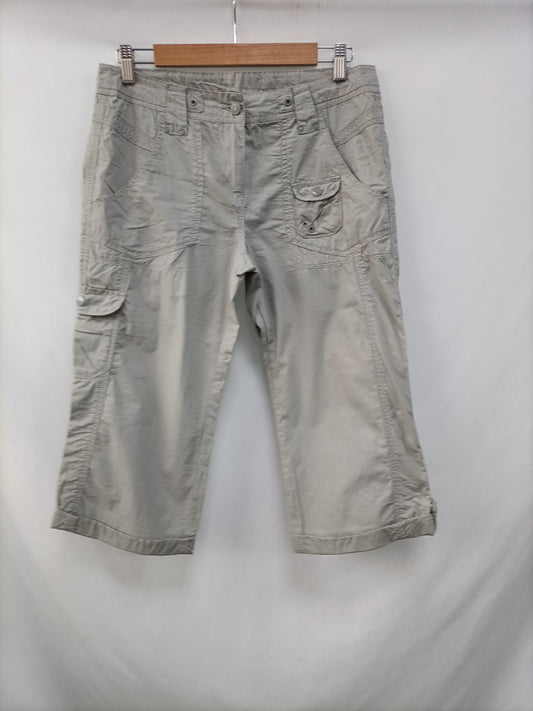 KWOMAN. Pantalón gris pesquero T.38