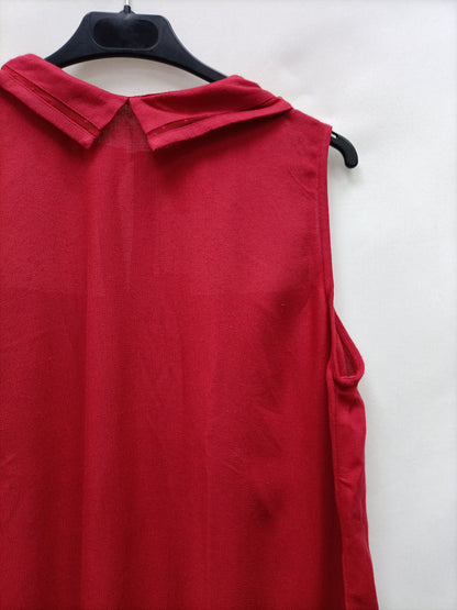 GRACE&MILA. Blusa roja plumeti T.s