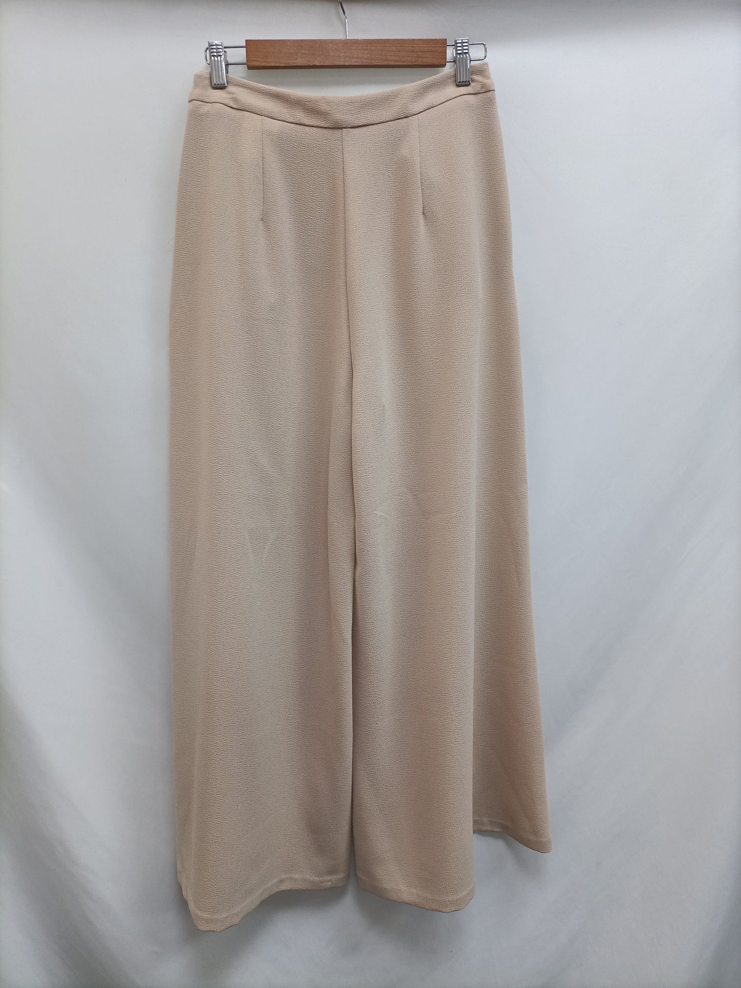 LA FEÉ MARABOUTÉE. Pantalón palazzo beige T.36