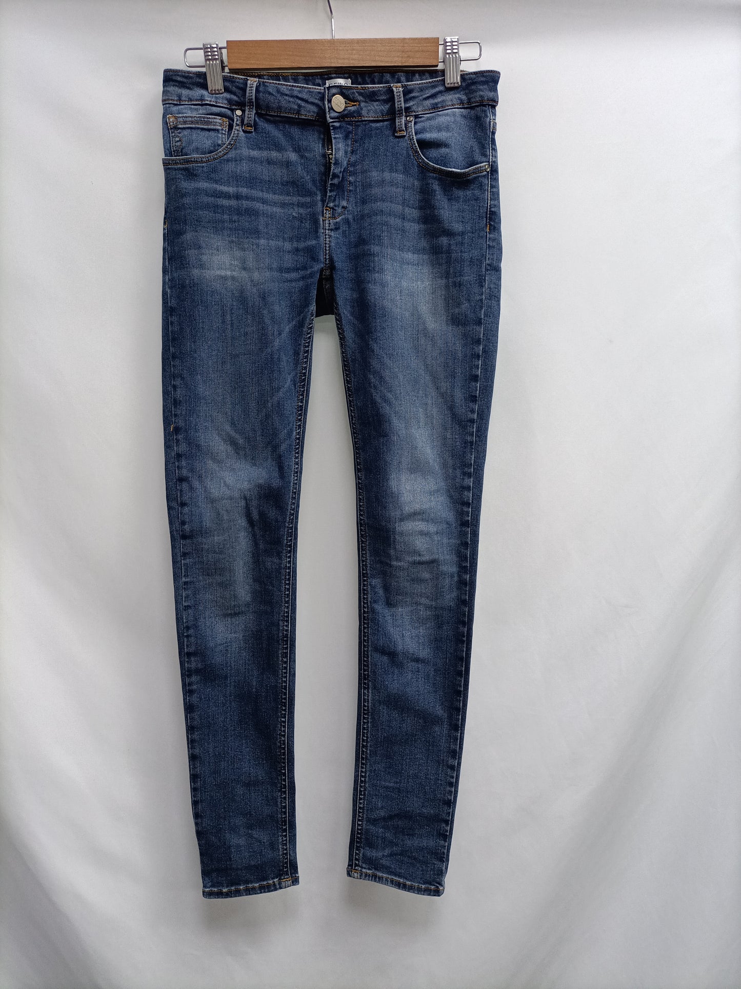 REIKO. Pantalón pitillo denim T.34