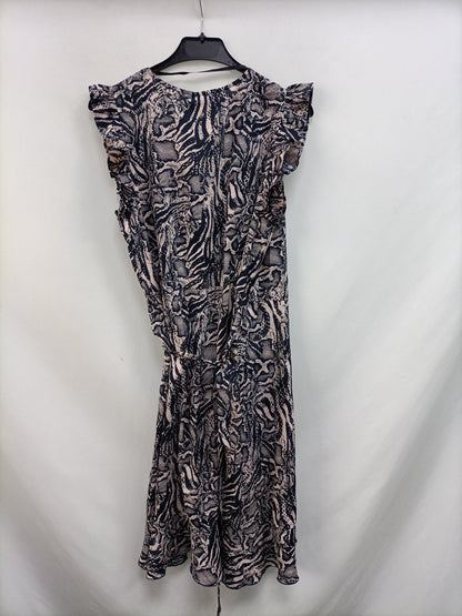 VERO MODA. Vestido animal print T.s