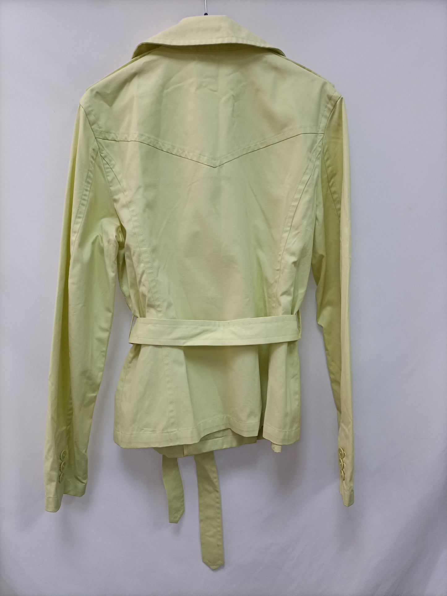 GANT. Gabardina verde lima T.l