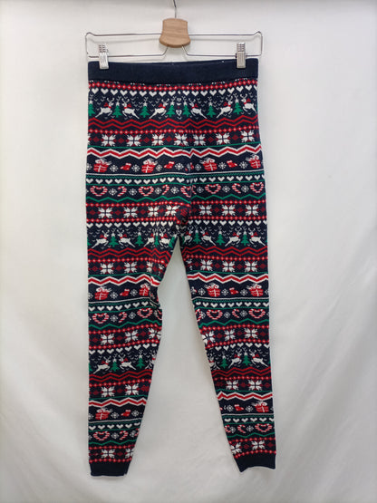 LEFTIES. Leggins punto navideño T.m