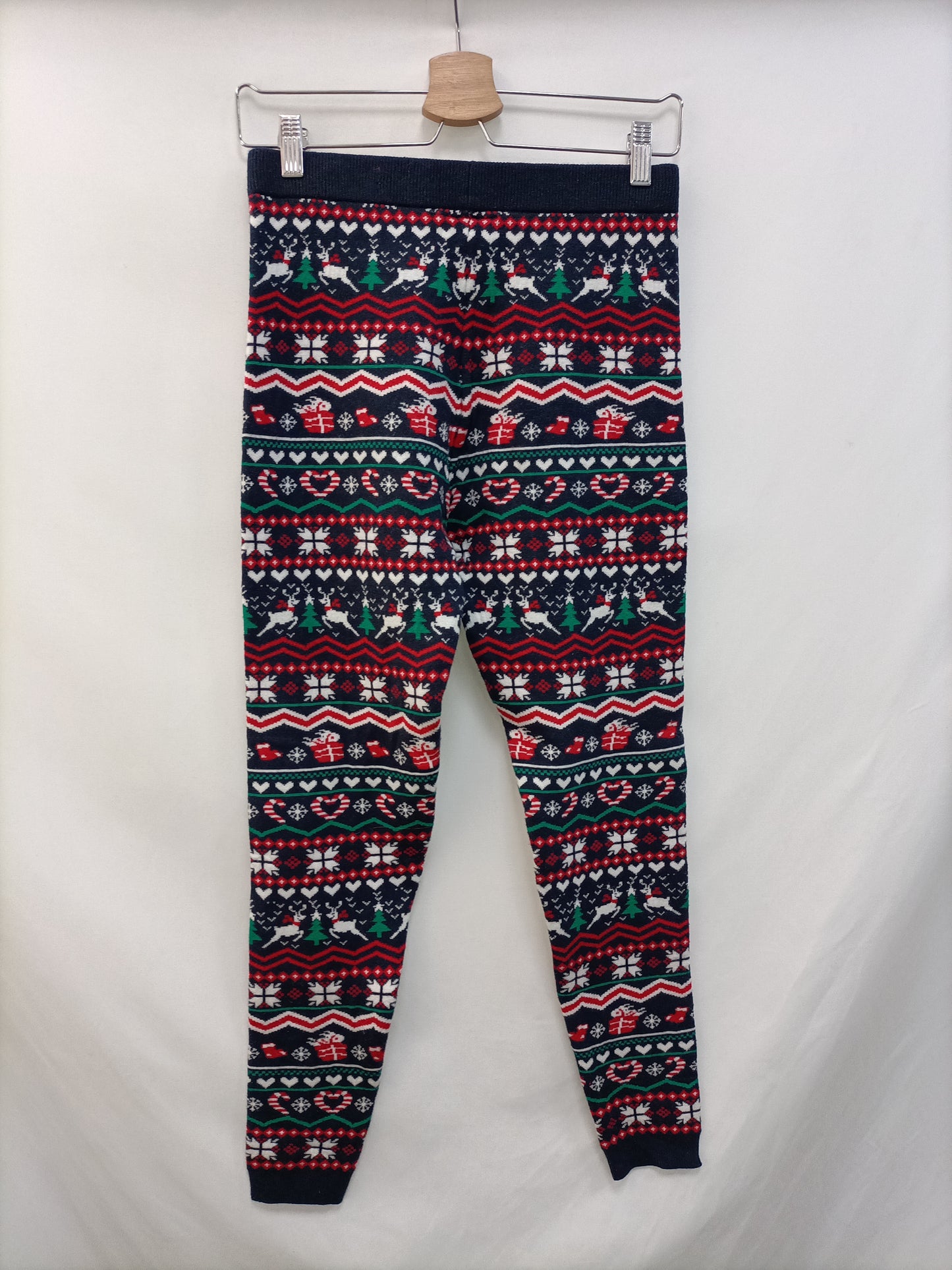 LEFTIES. Leggins punto navideño T.m